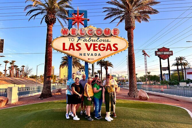 Small Group Grand Canyon Skywalk & Hoover Dam Tour - Starting at 6:00 a.m.: The Welcome Las Vegas Sign Stop